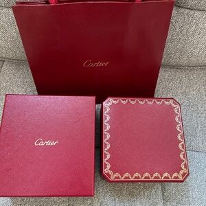New Authentic Cartier Love Bracelet Box, Gift Bag and Outer Box
